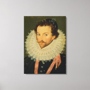 Sir Walter Raleigh Canvas Print