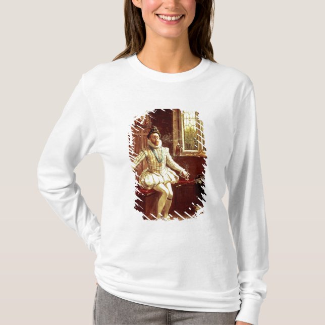 Sir Walter Raleigh's  First Smoke T-Shirt (Front)