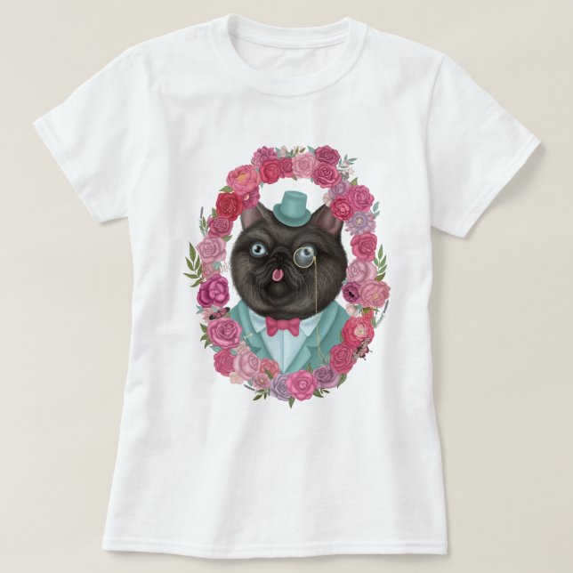 Sir Whiskers T-Shirt (Design Front)