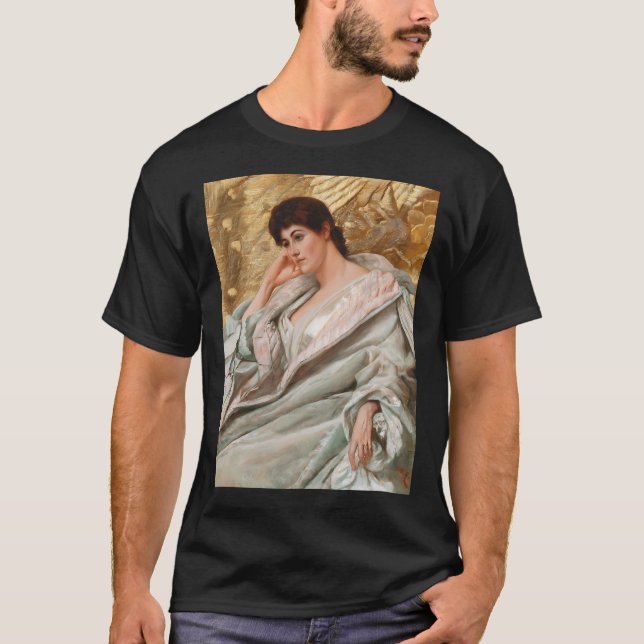 Sir William Blake Richmond Portrait Of Mrs. T-Shirt (Front)