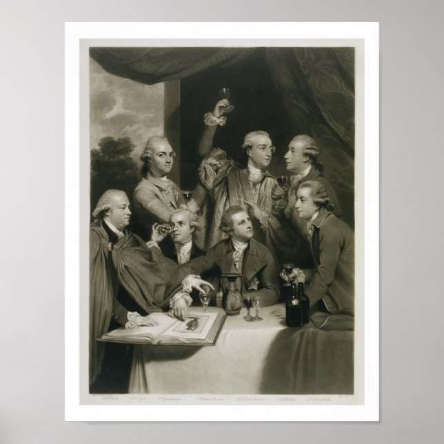 Sir William Hamilton (1730-1803) with other Connoi Poster (Front)