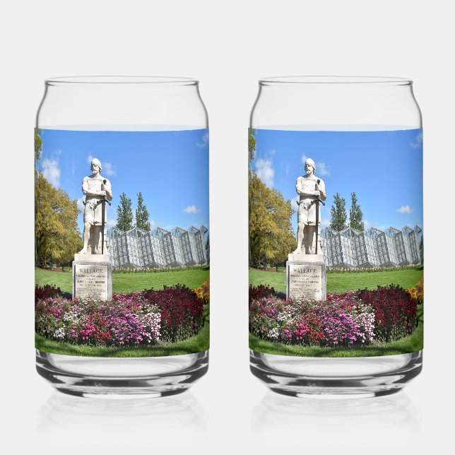 Sir William Wallace Statue Glass Set (Front)