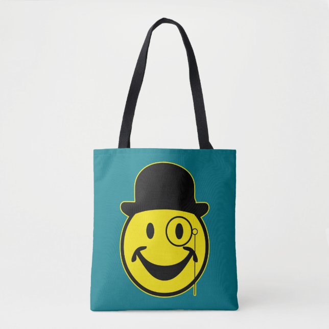 Sir yellow + your backg. & ideas tote bag (Front)