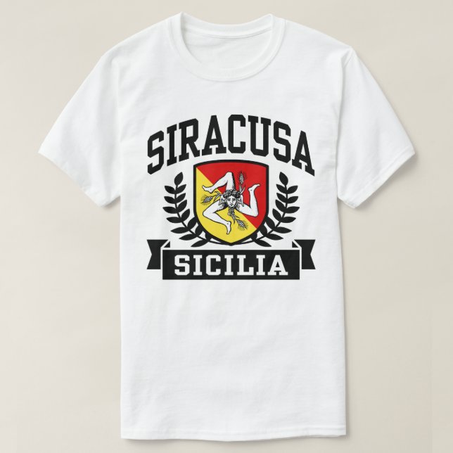 Siracusa Sicilia T-Shirt (Design Front)