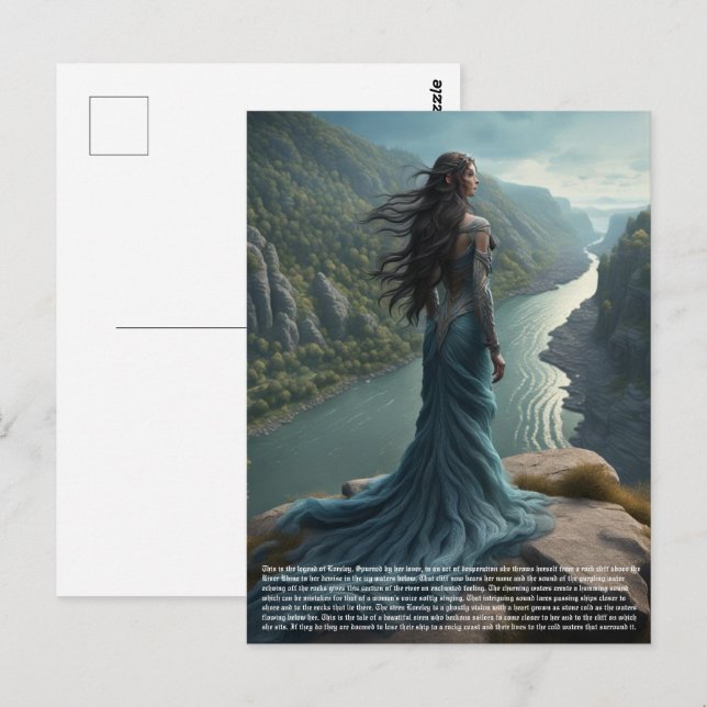 Siren Loreley Postcard (Front/Back)