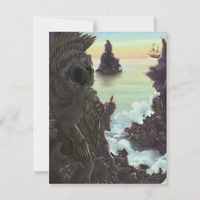 Siren Stones Thank You Card (Front)