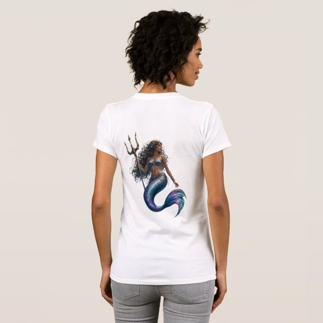 Siren with Spear T-Shirt (Back Full)