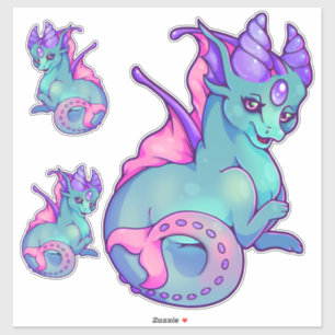 Sirena Draginie Sticker sheet