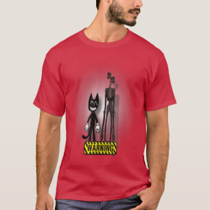 Sirenhead Siren Head Creepy Horror Character are Y T-Shirt
