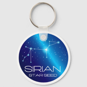 Sirian Starseed Key Ring