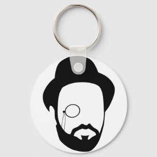 SirLameGame Facial Key Ring