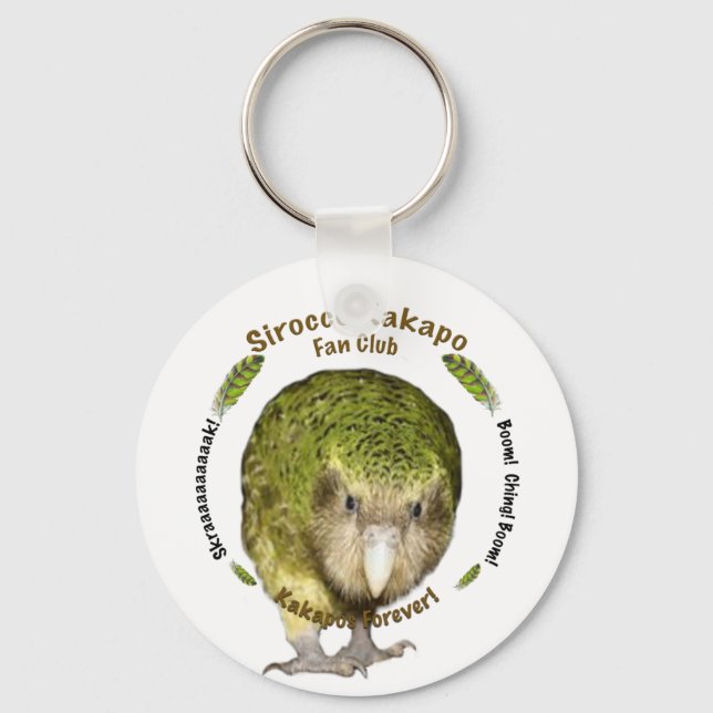 Sirocco Kakapo Key Ring (Front)