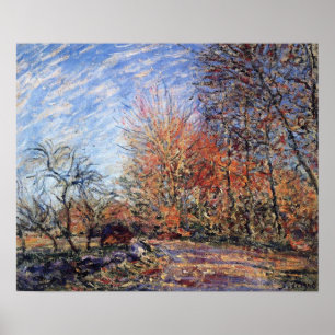 Sisley - The Outskirts Of The Fontainebleau Forest Poster