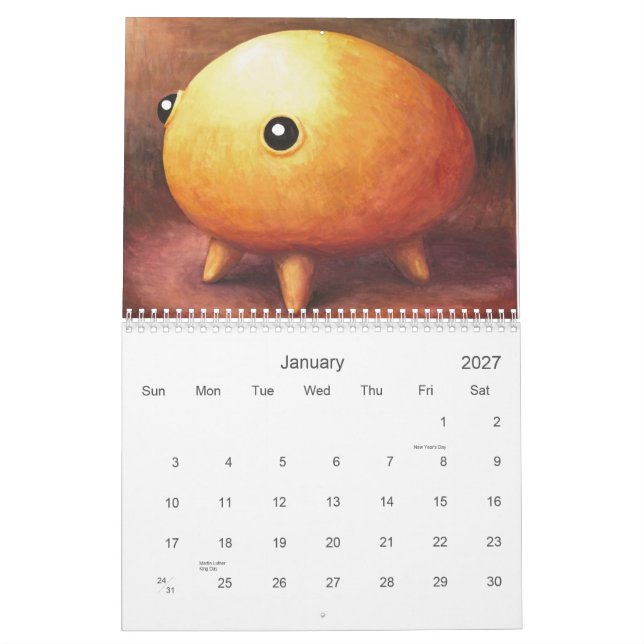 Sisson 2011 calendar (Jan 2027)