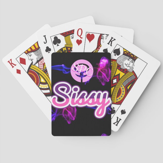 Sissy Card Game (Back)