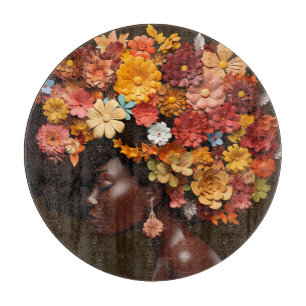 Sista Black Queen Melanin Woman Black Girl Magic Cutting Board