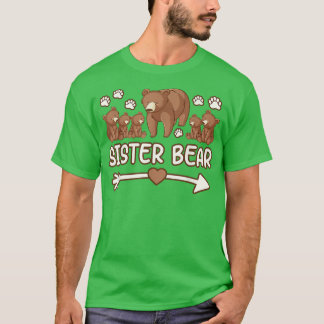 sister bear 5 cub tshirt for womens, sister bear s