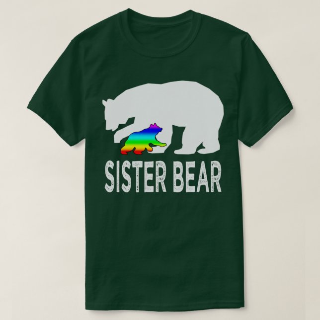 sister bear lgbt T-Shirt (Design Front)