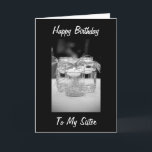 SISTER / BEST FRIEND BIRTHDAY BY CANDLELITE CARD<br><div class="desc">SISTER/BEST FRIEND BIRTHDAY BY CANDLELITE</div>