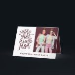 Sister Best Friend Forever Photo burgundy birthday Card<br><div class="desc">Sister Best Friends Forever Photo Burgundy text Birthday Especially for your sister on her birthday. Easily add your own favourite photo of you both and personalise your greeting at the bottom and inside.</div>