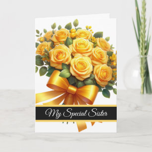 Sister Birthday Card