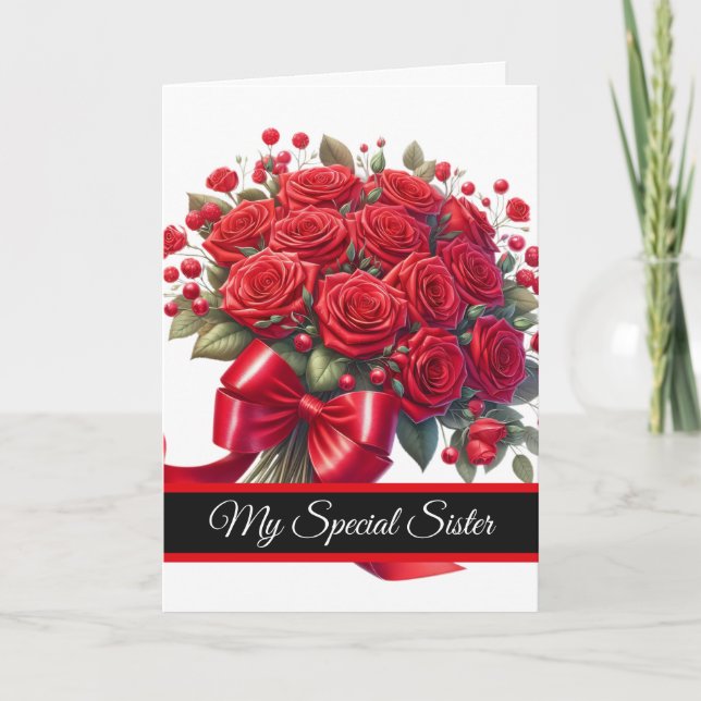 Sister Birthday Card (Front)