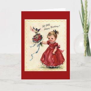 Sister Birthday Greeting Card