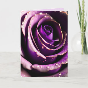 SISTER BIRTHDAY ROSE Greeting Card