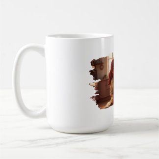 Sister Bond – Beautiful Sisters Illustration Art Coffee Mug
