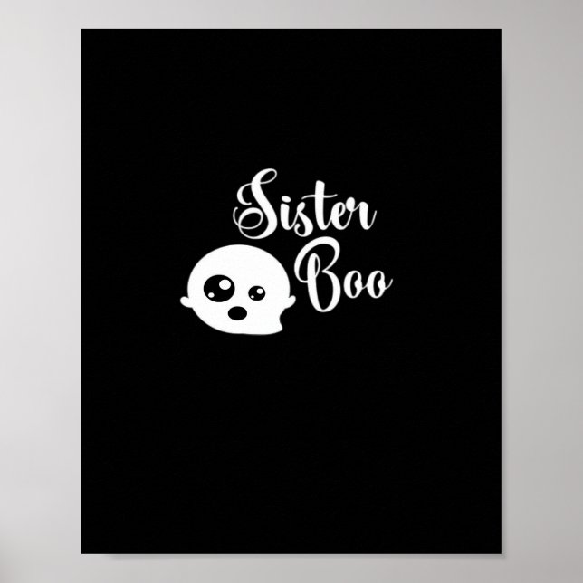 Sister Boo Halloween  Poster (Front)