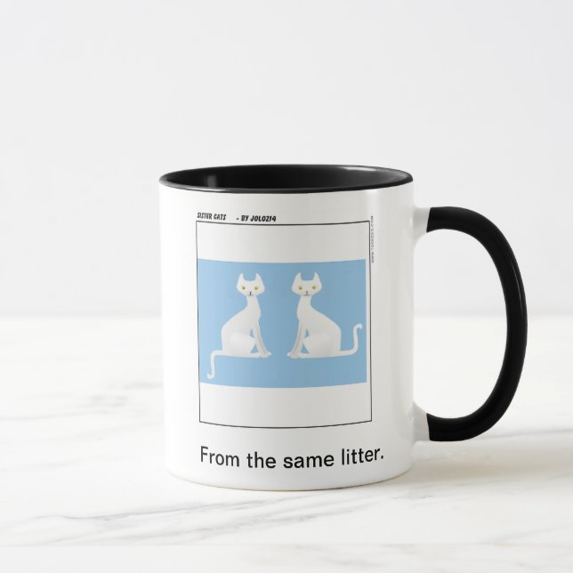 sister cats cup (Right)