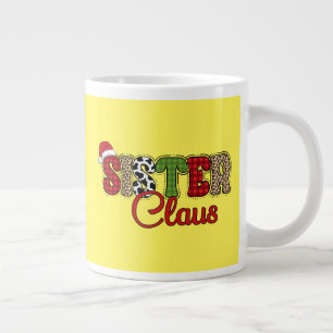Sister Claus - Christmas Designs Large Coffee Mug