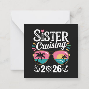 Sister Curising 2026 Card