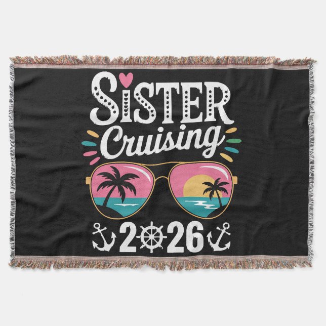 Sister Curising 2026 Throw Blanket (Front)