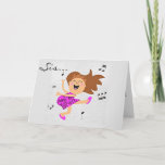 "SISTER" DOING THE HAPPY DANCE FOR YOUR BIRTHDAY CARD<br><div class="desc">THIS LITTLE DANCING GAL CARTOON IS GREAT FOR "YOUR SISTER" ON HER SPECIAL DAY FOR SURE!</div>