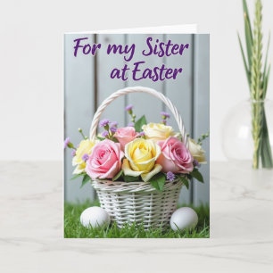 Sister Easter Basket Card