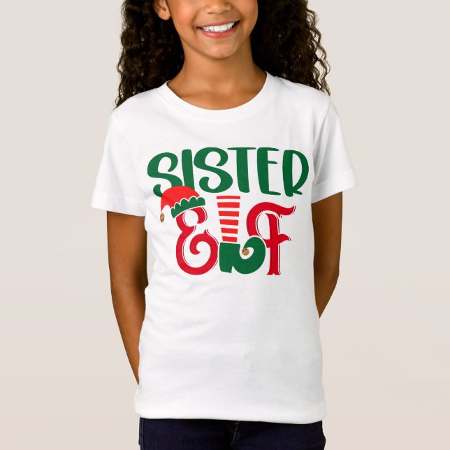 Sister Elf T-Shirt (Front)