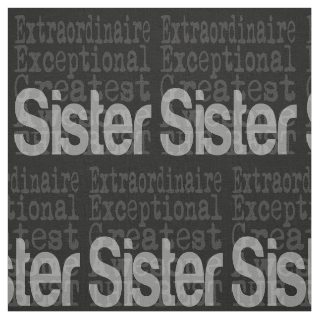 Sister Extraordinaire Fabric (Swatch)