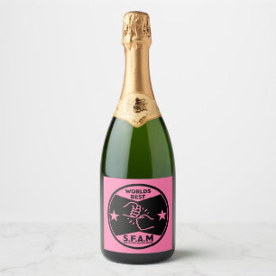 Sister From Another Mister Sparkling Wine Label
