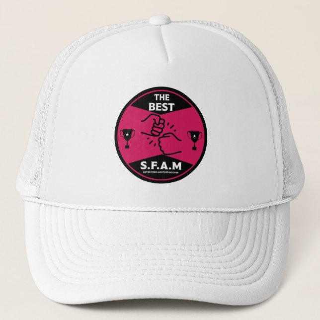Sister From Another Mister Trucker Hat (Front)