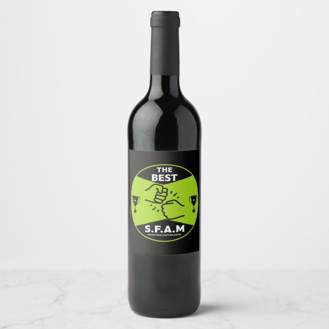 Sister From Another Mister Wine Label (Front)