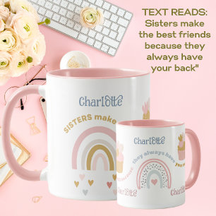 SISTER Gift - Best Friends Always Have Your Back M Mug