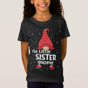 Sister Gnome Family Matching Christmas Funny Gift  T-Shirt