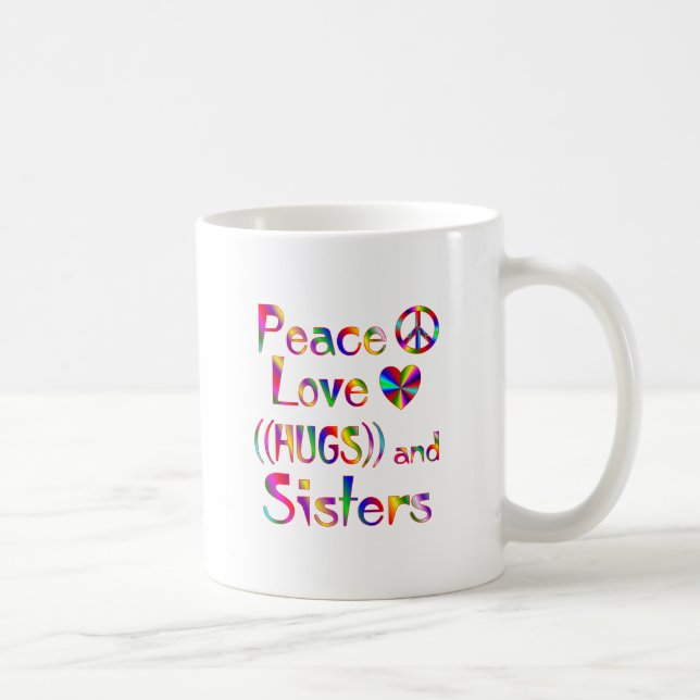 Sister Hugs Coffee Mug (Right)