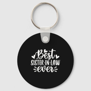 Sister-in-law ever funny mother's day key ring