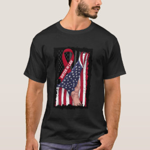Sister In Law Multiple Myeloma Awareness Ribbon US T-Shirt