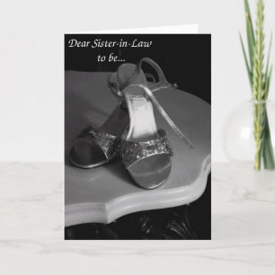 Sister-in-Law, will you be my Maid of Honour? Card