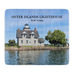 Sister Islands Lighthouse, New York Cutting Board