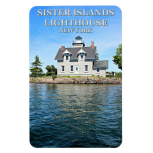 Sister Islands Lighthouse, New York Flexi Magnet