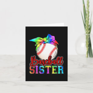 Sister Leopard Heart Mothers Day Girls Women  Card